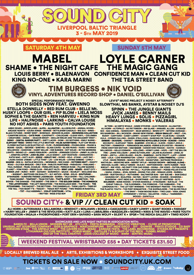 sound city festival liverpool 2019